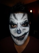 Scary Halloween face painting by Cynnamon/Bay Area party Entertainment